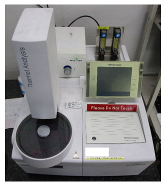 図4 STARe system TGA/DSC 1 (Mettler-Toledo)